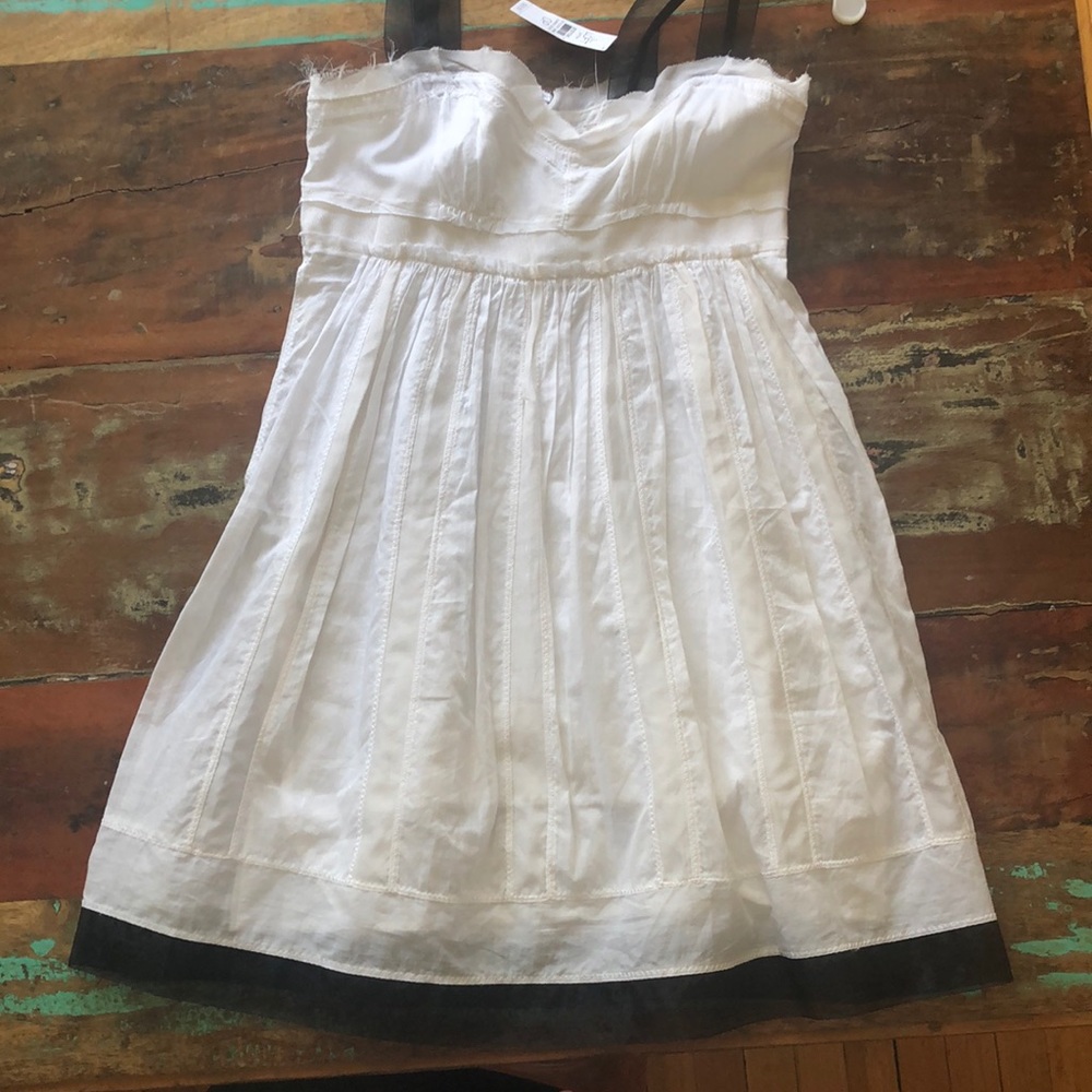 Black and white dress